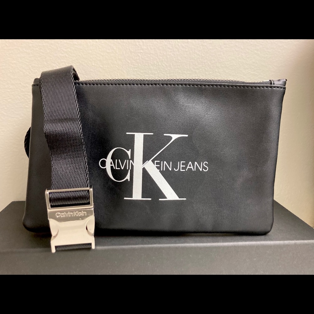 Calvin Klein black belt bag!